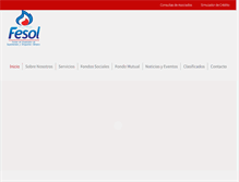 Tablet Screenshot of fesol.com.co